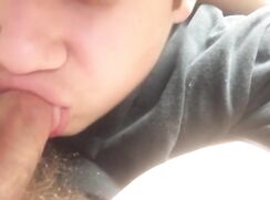 Twink Suckles On His Own Cock