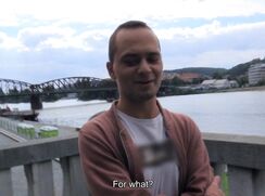 CH 643, Camera guy pays a young guy in a light brown fleece top to be suck and be fuc