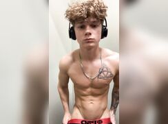 cuties twinks striping hot clip