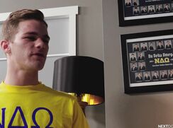 Pledge Gets Railed By Senior