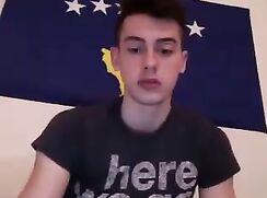 Australian Twink Displays Ass & Jerks