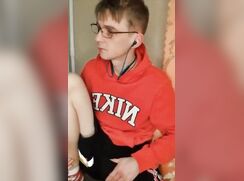 Jerking nerd nude webcam gay porn