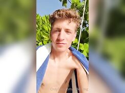 Public Outside Nature Solo Boy - Gay Porn