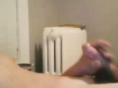 (21.9) AHV - Cute twink is convinced to beat off by a girl online