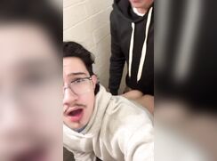 2 teens in public