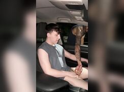 Cute in a car