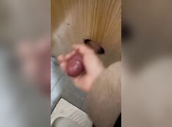 Glory hole handjob. Sound on! Why aren't these standard, everywhere?