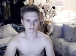 Just a little tease - nothing more - Blond Twink Gay Porn