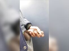 AHV - Shooting a load on the wall
