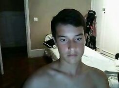 Uncut Teen Needs Persuasion To Show Uncut Cock