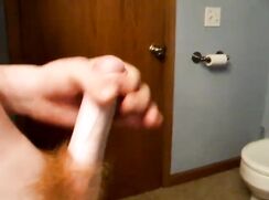 Shy ginger wanks