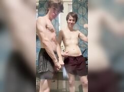 curious straight guys sucking each other