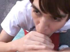Bareback Twinks: Auto Handjob Cum Tribute 3