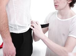 AA Vid - Gay porn smooth hot curly haired twink barebabacked tube