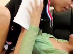 Hot 19yo Derek fucks and cums on girl