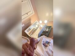 Sunday morning on the toilet