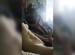 AHV - Teen athlete huge convulsing cumshot