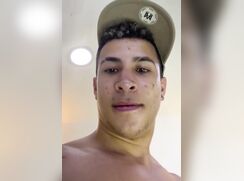 Latino jerk off and cum cute Big smile bro