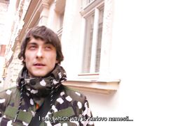 CH 735, Camera guy pays a young guy in a camo jacket, to suck and be fucked
