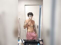 Horny Twink Aryan jerk off