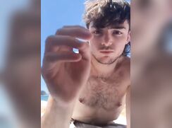 Not quite a nude beach
