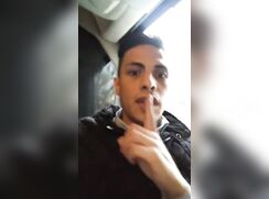 AHV - Cum in the bus