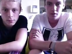 2 shy Straight friends baited