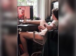 This is what my roommate spends his time doing