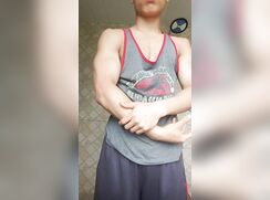 Fit Asian Teen Strips