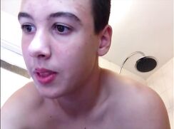 Small Balls Uncut Twink Mikle Jerks & Cums