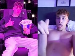 Horny Twink Joshua Cums Hard