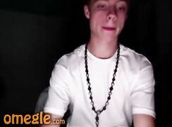 Catholic Lad Jerks Off On Omegle