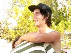 Mountain Hike Leads To BJ & Raw Fucking