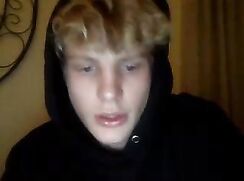 Hot Webcam show twink porn jerk off CB