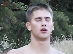 Soccer boy with a small cock