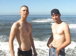 Two Marines Jerk Off And Cum