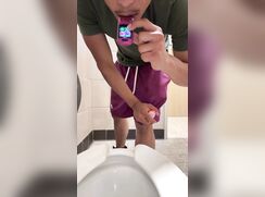 tito the latino twunk public toilet piss
