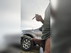 tito the latino twunk pissing outside