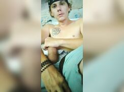 AHV - Jerking off in the woods