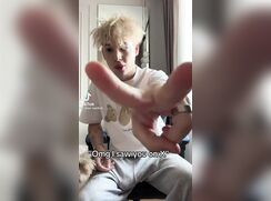Blonde TikTok twink