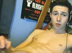 Black Hair College Hung Shaved wanks off on webcam - AI Enhanced