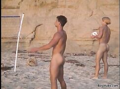 Playing Volleyball On The Beach