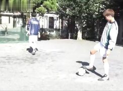 Keita & Kaito, Japanese Soccer players with intensive training methods