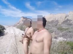 Gay uncle and straight cousin at a nude beach Part 1