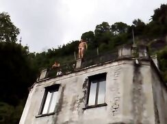 Crazy Naked Boys Diving And Peeing