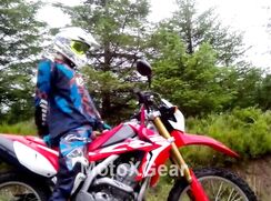 AHV-HD - Teen squirts cum on dirt bike