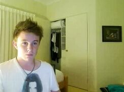 Vintage Ginger College Uncut Blue Eyes Wanks off on Webcam - AI Enhanced