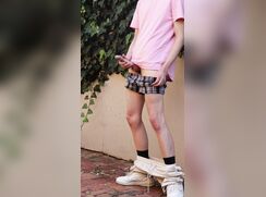 S02C04 - Dripping some cum outside
