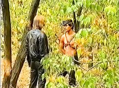 Vintage porn: BDSM in the woods