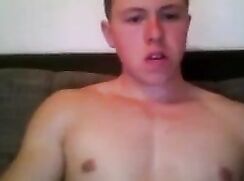 College jock with a tight pink hole made for pounding